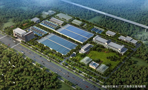 清遠市江南水廠工程土建工程