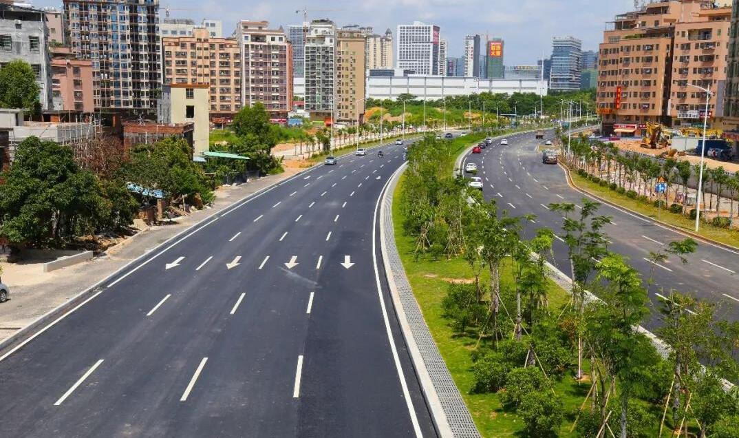 東莞市鬆山湖大道大朗段正式通車，華坤助力“鬆朗一體化”