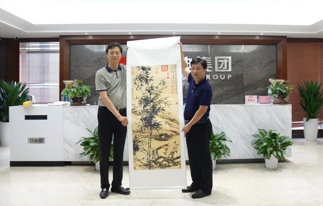 蘇中建設集團總裁陳永明一行蒞臨我司進行工程總承包項目管理模式交流